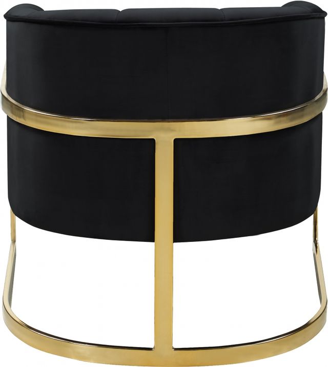 Meridian Furniture Carter Black Velvet Chair-2