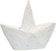 Stylecraft White Origami Boat Sculpture-0