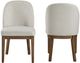 New Classic® Home Furnishings Phoenix Chestnut Brown/Light Gray Dining Chair-4