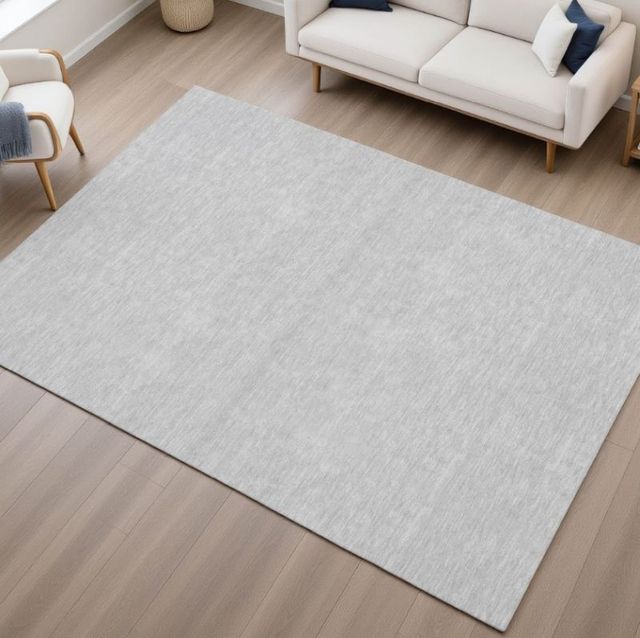 Dalyn™ Rug Company Soft Essentials SE6 Silver 5'x8' Area Rug-1