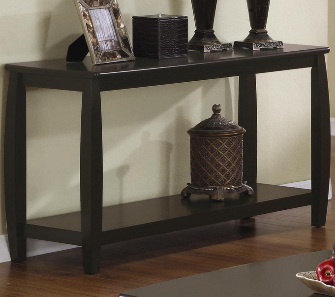 Dixon Rectangular Wood Veneer Sofa Table - Thumbnail 4
