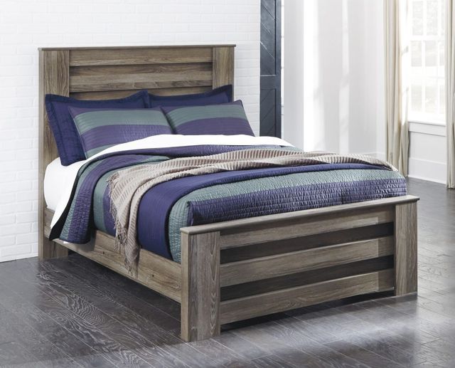 Signature Design by Ashley® Zelen Warm Gray Queen Panel Headboard-2