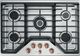 Café™ Brushed Copper Gas Cooktop Knob Kit-2