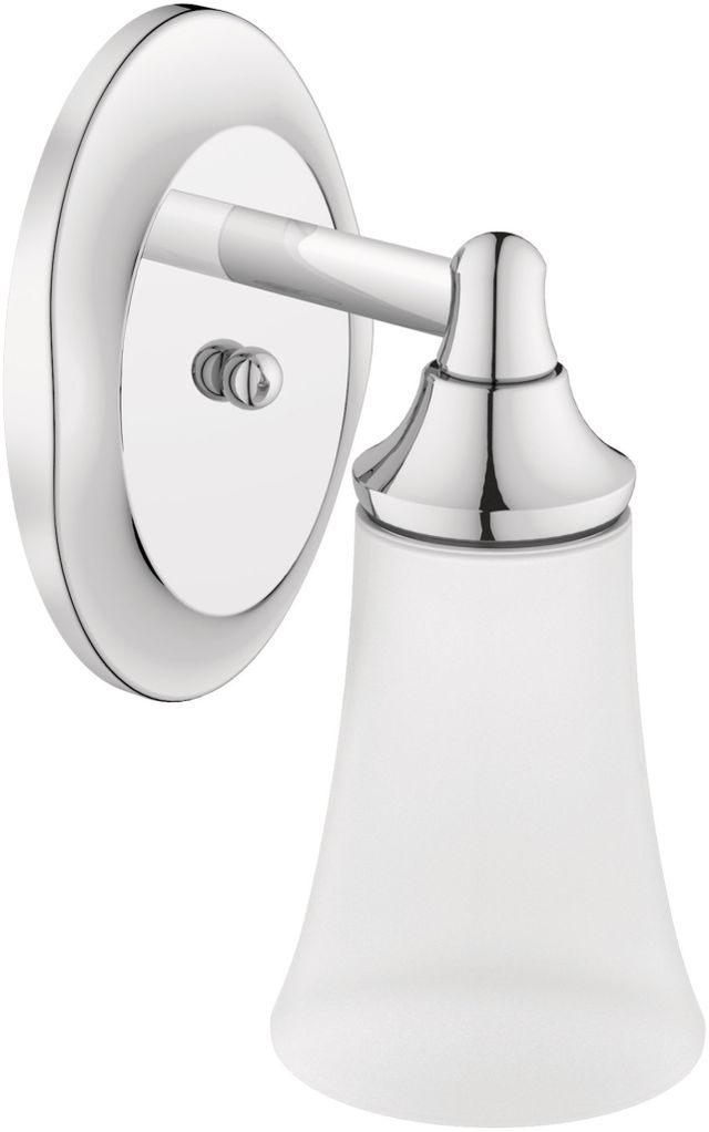 Moen® Eva™ Chrome One Globe Bath Light-0