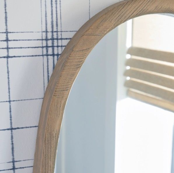 Signature Design by Ashley® Aarilynn Antique Brown Accent Mirror-3