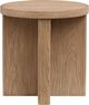 Magnussen Home® Hayden Golden Oat Round End Table-2