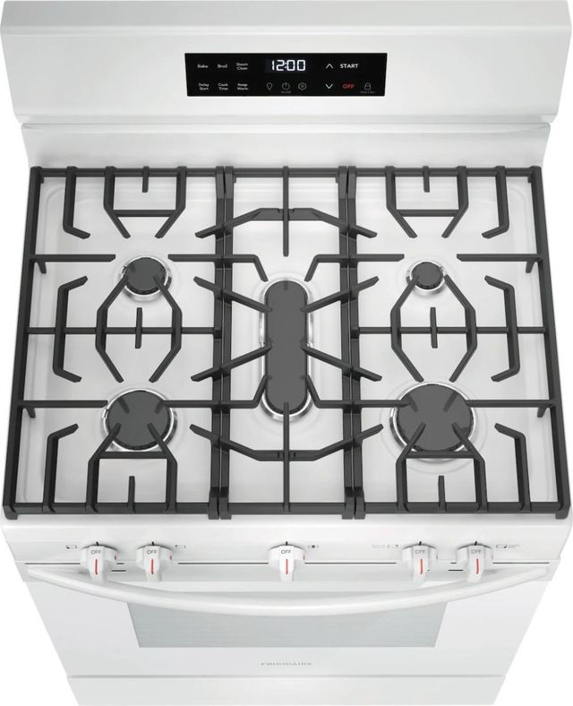 Frigidaire® 30" White Freestanding Gas Range-3