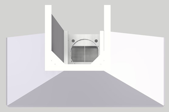 Vent-A-Hood® 48" White Wall Hood-3