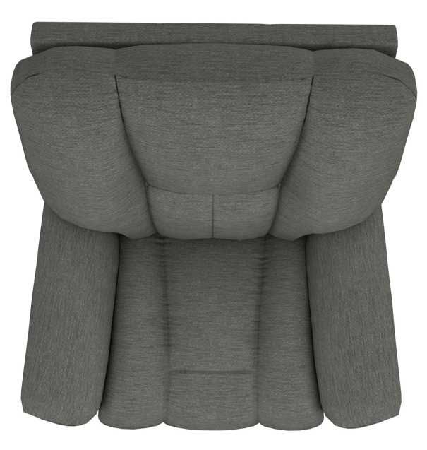 La-Z-Boy® Maverick Slate Power Rocking Recliner with Headrest-4