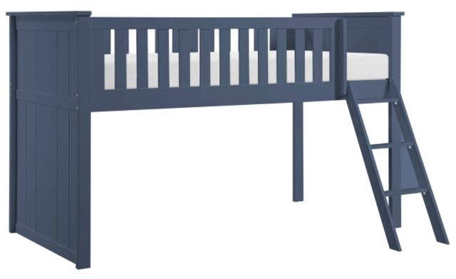 Homelegance® Nora Blue Twin Low Loft Bunk-0