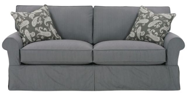 Rowe® Customizable Nantucket Queen Slipcovered Sleeper Sofa-0
