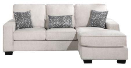 Milton Greens Stars 2-Piece Beige Plushy Cushioned Flared Square Arm Sectional-0