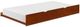 Homelegance® Rowe Dark Cherry Youth Twin Bookcase Corner Platform Bed with Twin Trundle-4