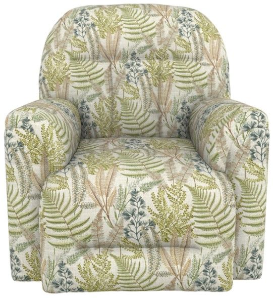 Best® Home Furnishings Customizable Suitably Power Swivel Glider Recliner with Heat, Massage and Headtilt-1