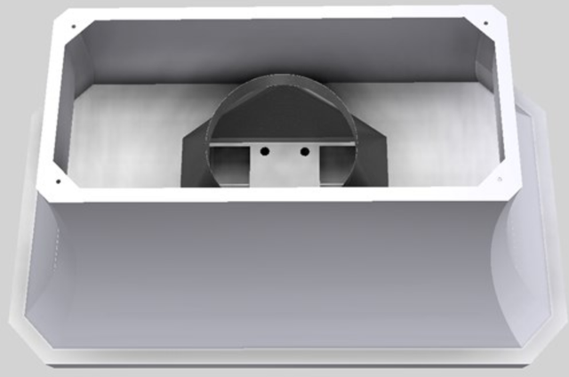 Vent-A-Hood® Designer Series 54" White Island Range Hood-2