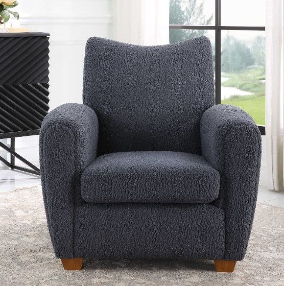 Uttermost® Teddy Slate Accent Chair-1