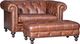 Mayo Customizable 8888L Leather Ottoman-1