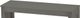 Crate Designs™ Furniture Graphite Wood Lacquer Top Bench-1