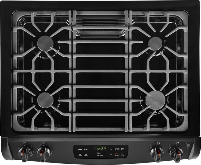 Frigidaire® 30" Black Slide-In Gas Range-2