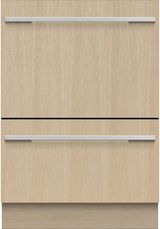 Fisher & Paykel Series 9 24" Panel Ready Double Dishwasher
