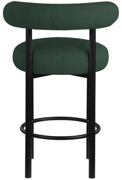 Meridian Furniture Bordeaux Green Bar Stool-3