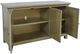 Jofran Inc. Isabella Champagne 54" Mirrored Accent Cabinet-4