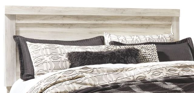 Signature Design by Ashley® Bellaby 2-Piece Whitewash King Panel Headboard Bed Set-1