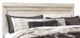 Signature Design by Ashley® Bellaby 2-Piece Whitewash King Panel Headboard Bed Set-1