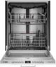 Bosch 300 Series 24" Panel Ready Top Control Built-In Dishwasher-2