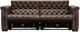 Hooker® Furniture SS Savion Deux West Saddlewood Power Reclining Sofa with Power Headrest-4