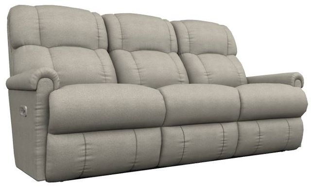 La-Z-Boy® Pinnacle Dove Power Wall Reclining Sofa with Headrest-0