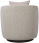 Vanguard® Furniture Ode Topper Oatmeal Stocked Swivel Chair -3