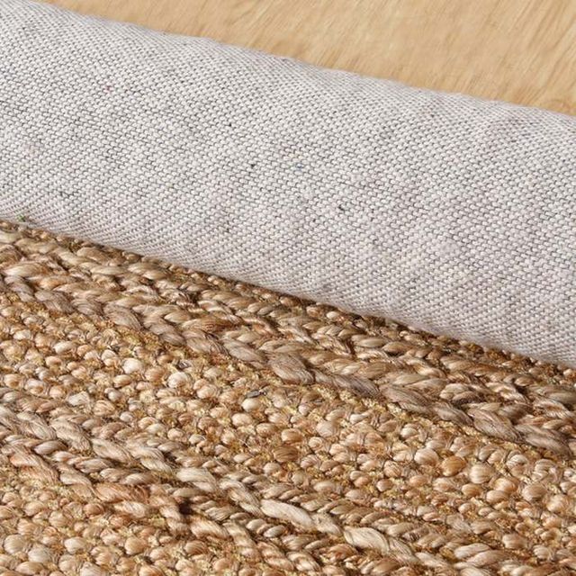 LR Home Natural Fiber Sahara 8'x10' Rectangular Rug-4