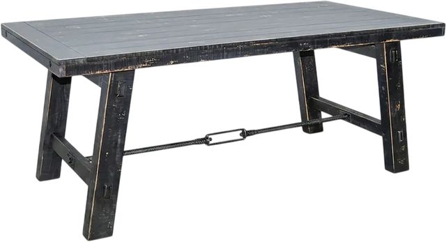 Sunny Designs™ Marina Black Sand Dining Table with Turnbuckle-0