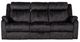 Global Furniture USA 3-Piece Domino Granite Manual Reclining Living Room Set-2
