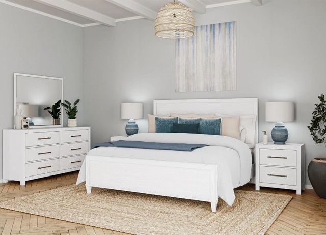 Riverside Furniture Rosalie White Caps Dresser-1