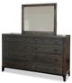 Durham Furniture Front Street Smoke Vertical Mirror-1