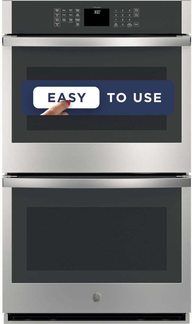 GE® 30" Stainless Steel Electric Built In Double Oven-4