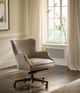 aspenhome® Blake Venetian Silver Executive Chair-1