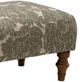 Best® Home Furnishings Customizable Erin & Ben Fabric Ottoman with Dark Walnut Legs-3