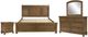 Signature Design by Ashley® Feddinger 4-Piece Medium Brown Queen Sleigh Bedroom Set-0