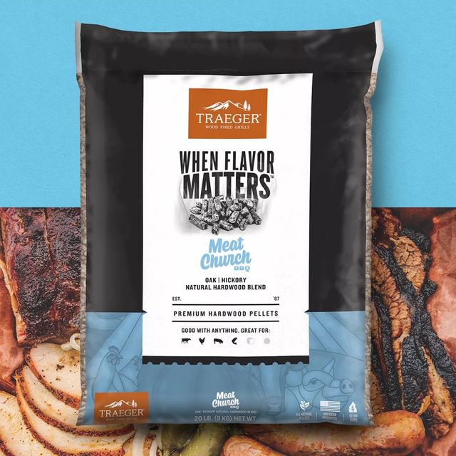 Traeger® 20 lb. Meat Church Blend Wood Pellets-2
