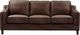 Aurora Furniture Bella Chestnut Stationary Sofa-0