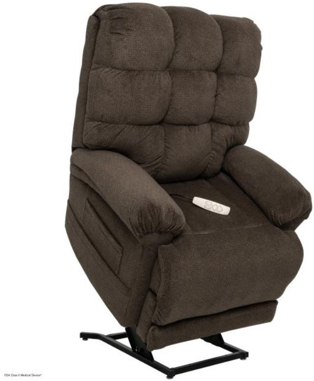 Mega Motion® iNFI Poco Angus Chocolate Power Lift Recliner with Deluxe Heat and Massage-0