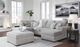 Benchcraft® Gabyleigh Nickel Ottoman with Storage-4