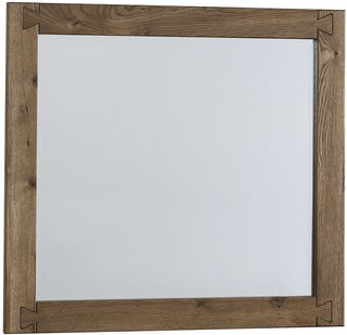 Vaughan-Bassett Dovetail Natural Landscape Dresser Mirror
