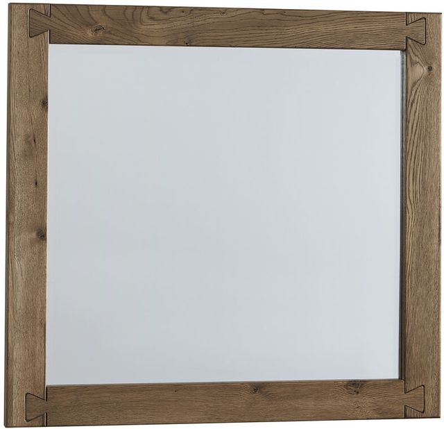 Vaughan-Bassett Dovetail Natural Landscape Mirror