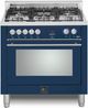 LOFRA® Maestro 36" Blue Pro Style Dual Fuel Range-0