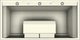 Vent-A-Hood® Designer Series 48" Biscuit Wall Mounted Range Hood-4