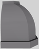 Vent-A-Hood® Designer Series 42" Gunsmoke Wall Mounted Range Hood-3